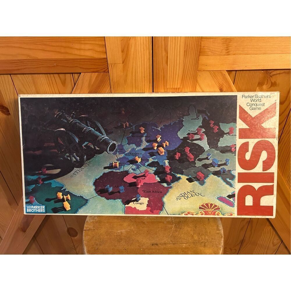 1980 Risk Board Game Parker Brothers Complete Read